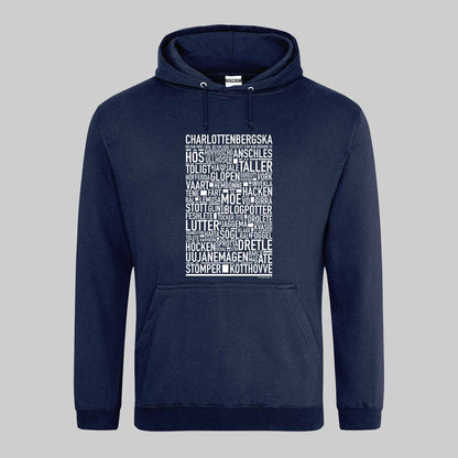 Charlottenbergska Dialekt Text Hoodie
