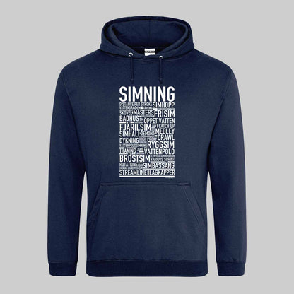 Simning Text Hoodie
