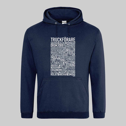 Truckförare Text Hoodie