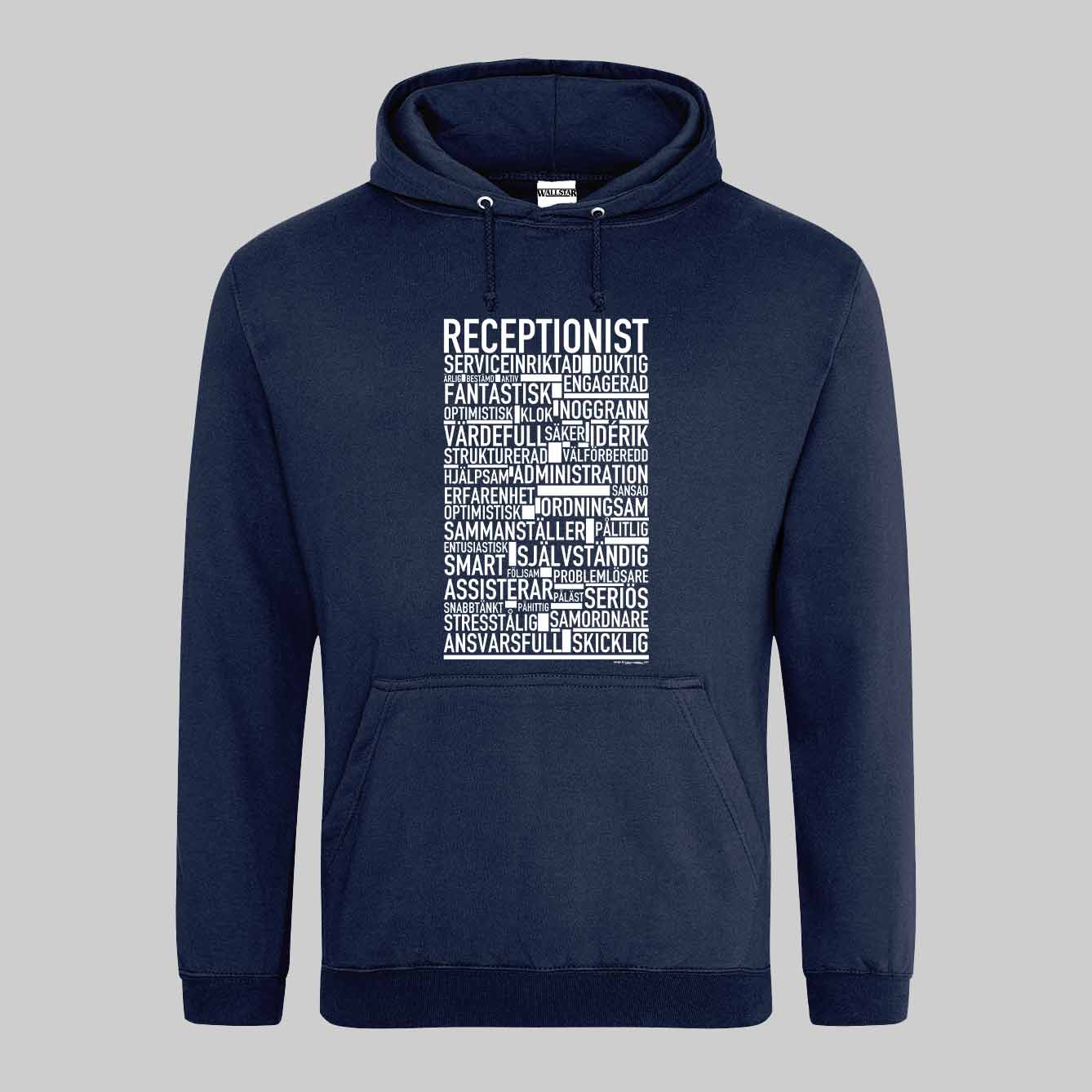 Receptionist Text Hoodie