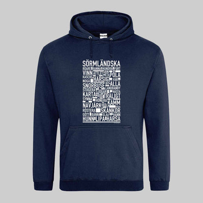 Sörmländska Dialekt Text Hoodie