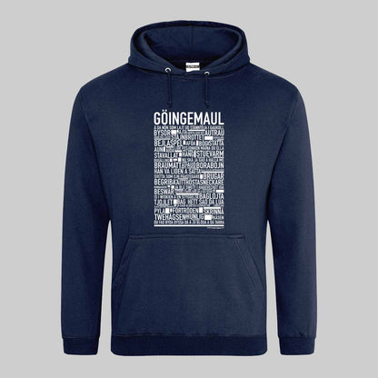 Göingemaul Dialekt Text Hoodie