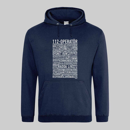 112-Operatör Text Hoodie