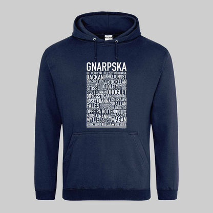 Gnarpska Dialekt Text Hoodie