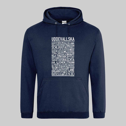 Uddevallska Dialekt Text Hoodie