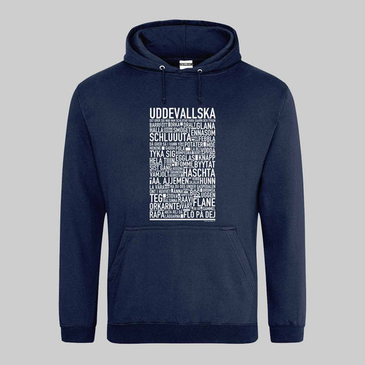 Uddevallska Dialekt Text Hoodie