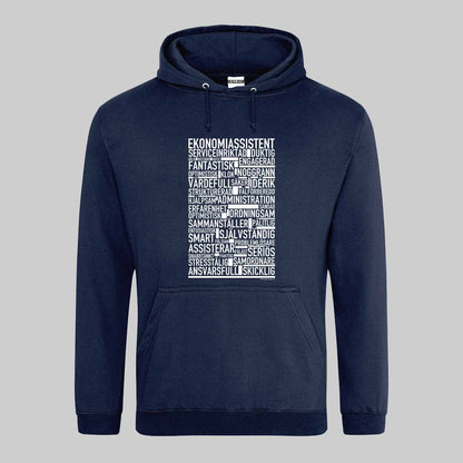 Ekonomiassistent Text Hoodie
