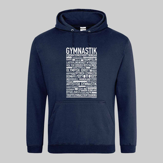 Gymnastik Text Hoodie
