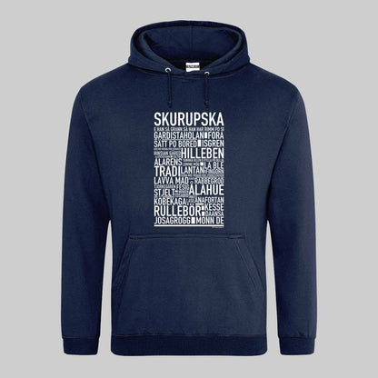 Skurupska Dialekt Text Hoodie