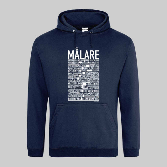 Målare Text Hoodie