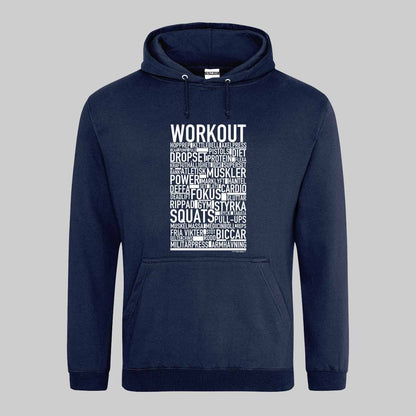 Workout Text Hoodie