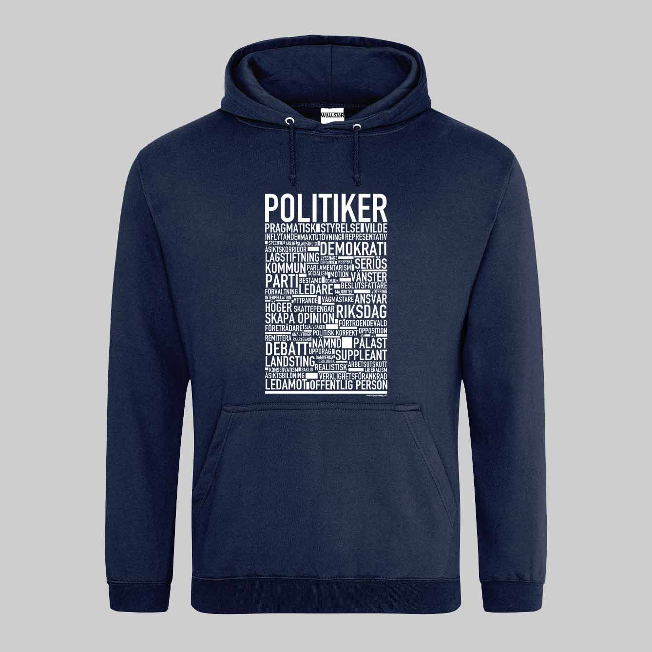 Politiker Text Hoodie