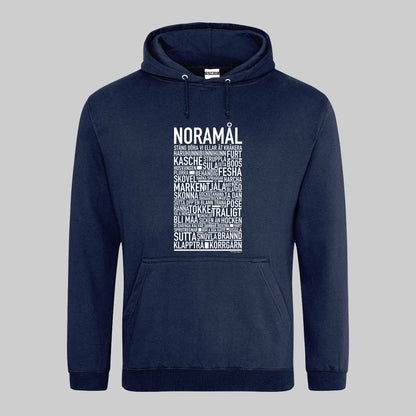 Noramål Dialekt Text Hoodie