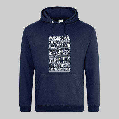 Vansbromål Dialekt Text Hoodie