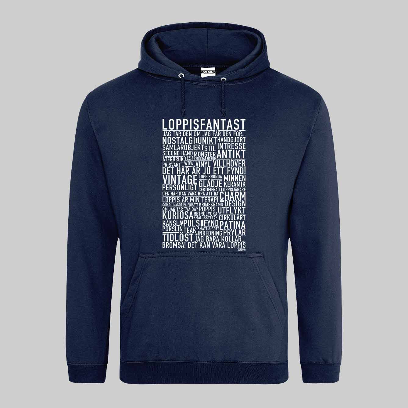 Loppisfantast Text Hoodie