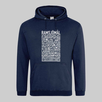 Ramsjömål Dialekt Text Hoodie