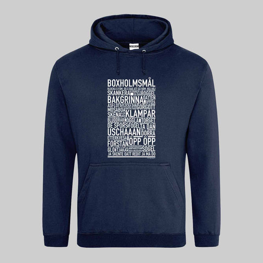 Boxholmsmål Dialekt Text Hoodie