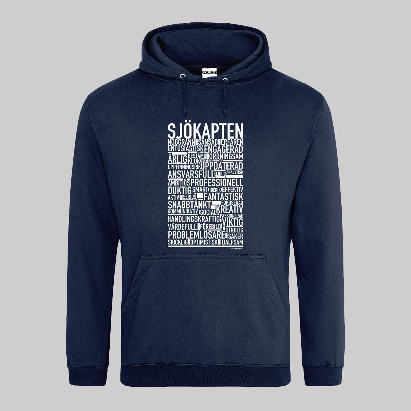 Sjökapten Text Hoodie