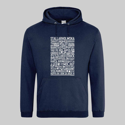 Stallarholmska Dialekt Text Hoodie