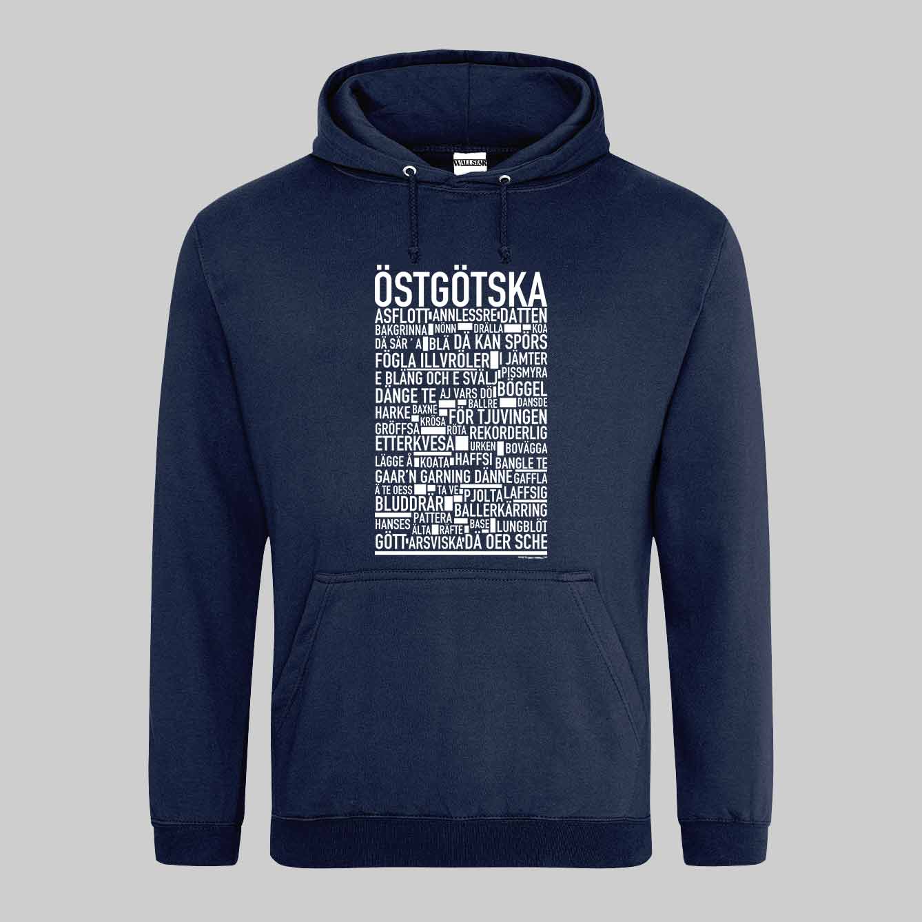 Östgötska Dialekt Hoodie