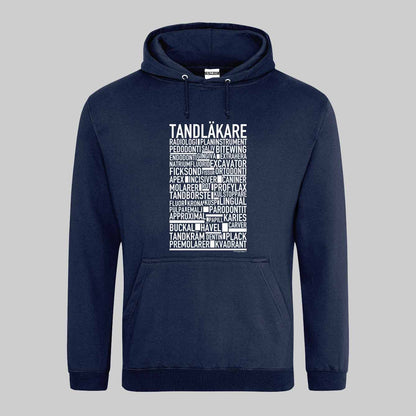 Tandläkare Text Hoodie