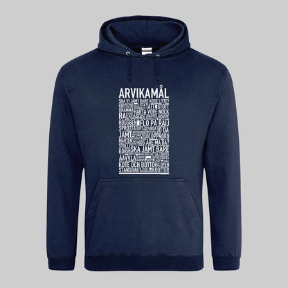 Arvikamål Dialekt Text Hoodie