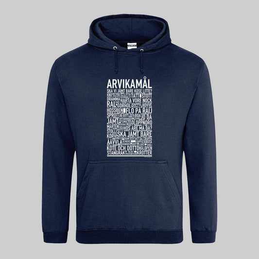 Arvikamål Dialekt Text Hoodie