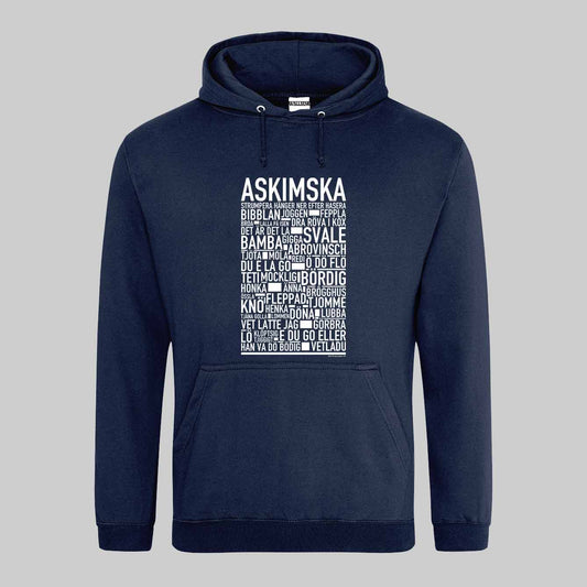 Askimska Dialekt Text Hoodie