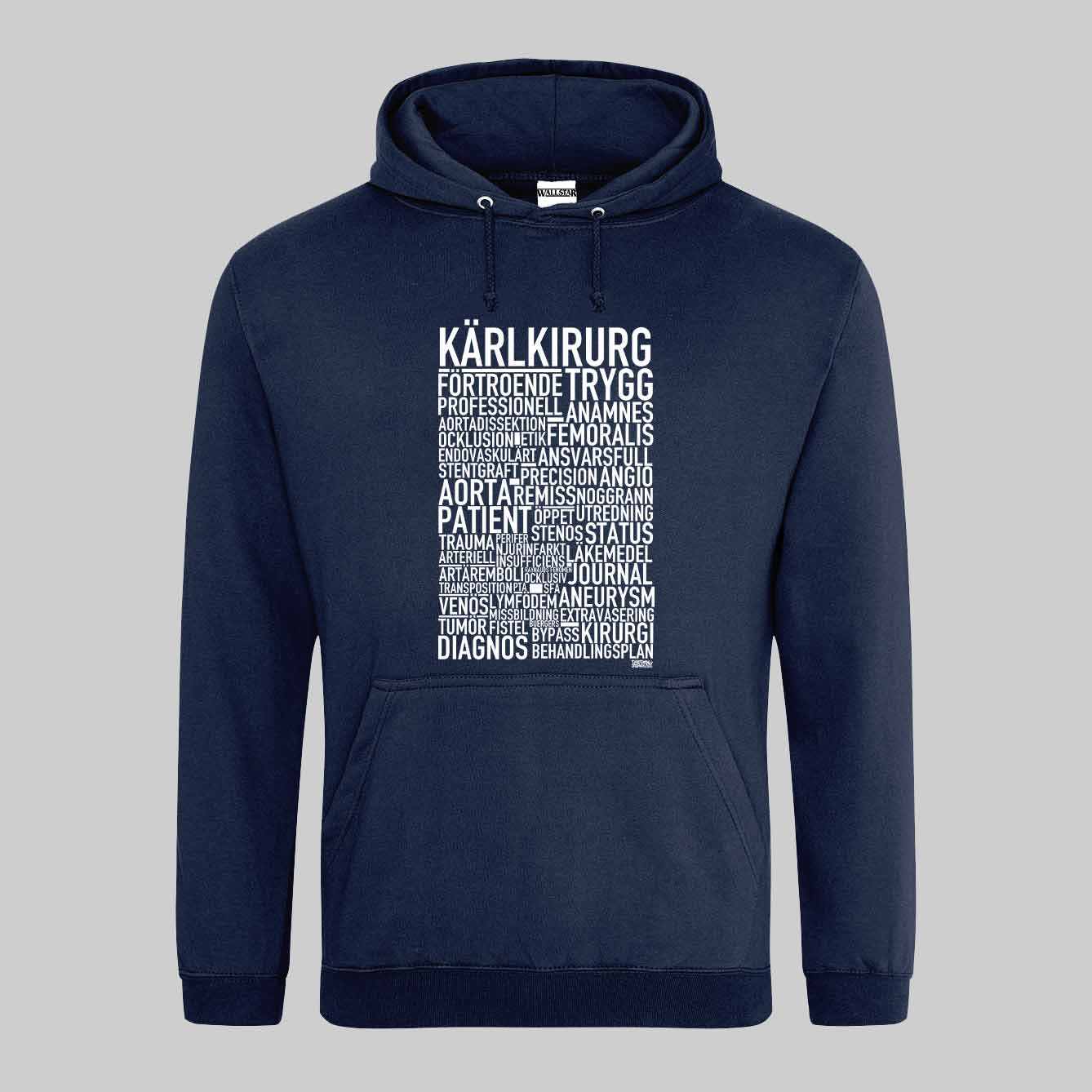 Kärlkirurg Text Hoodie