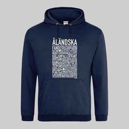 Åländska Dialekt Text Hoodie