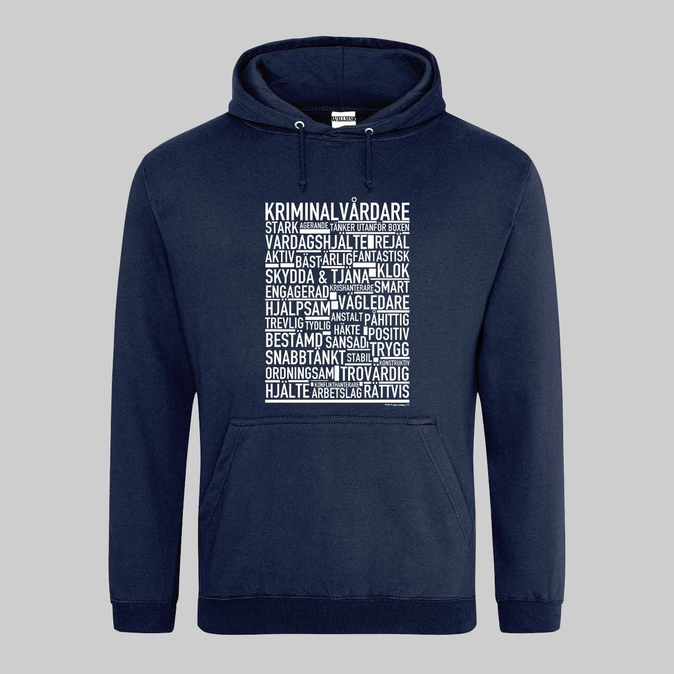 Kriminalvårdare Text Hoodie
