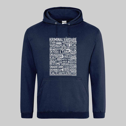 Kriminalvårdare Text Hoodie