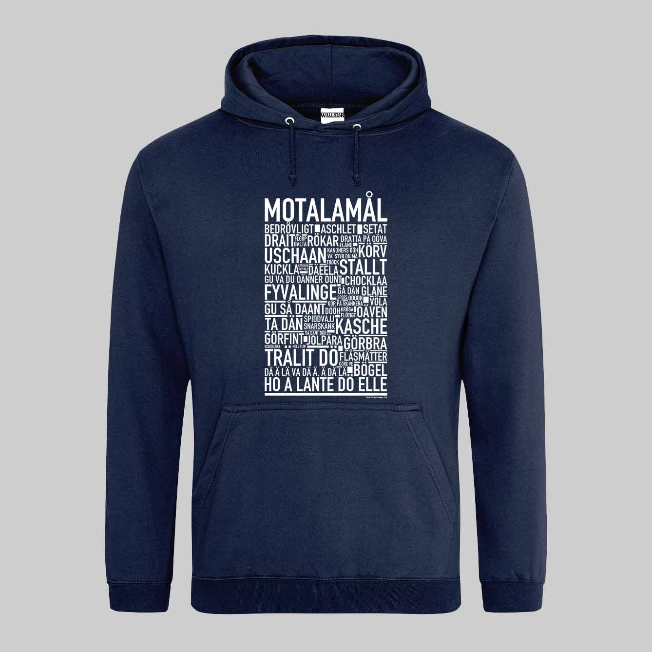 Motalamål Dialekt Text Hoodie