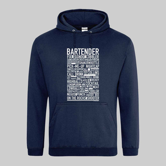Bartender Text Hoodie