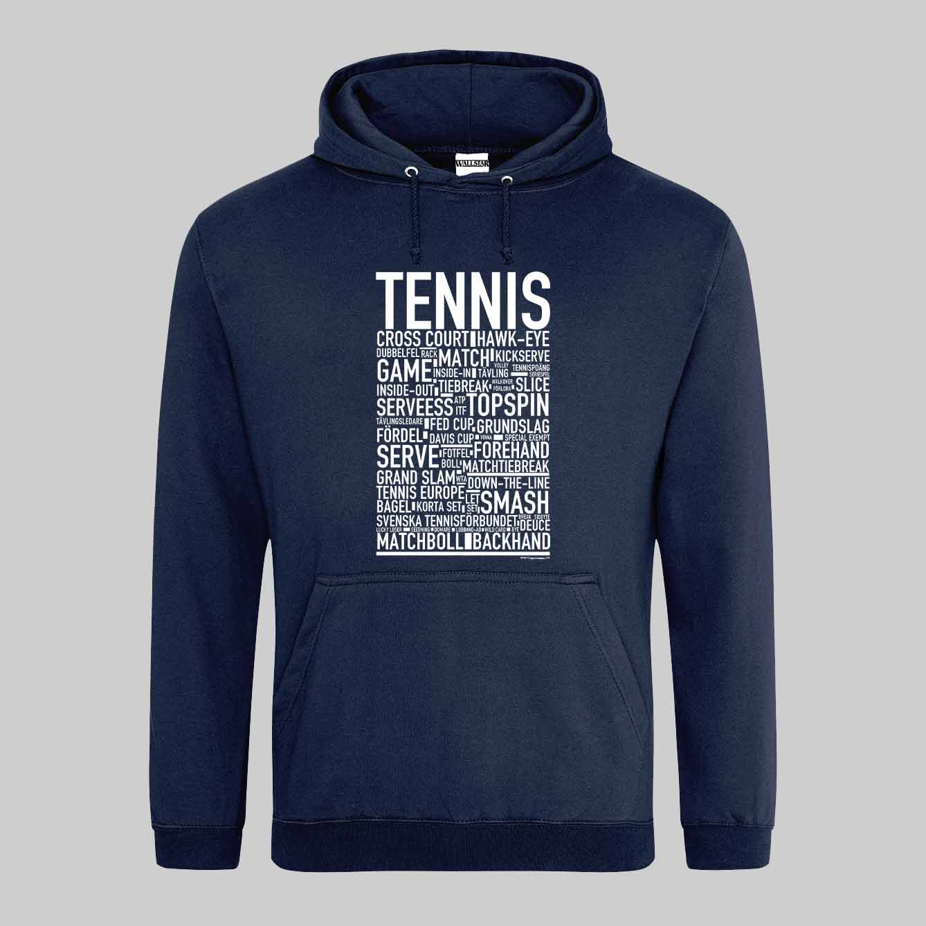 Tennis Text Hoodie