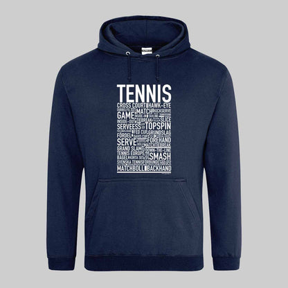 Tennis Text Hoodie