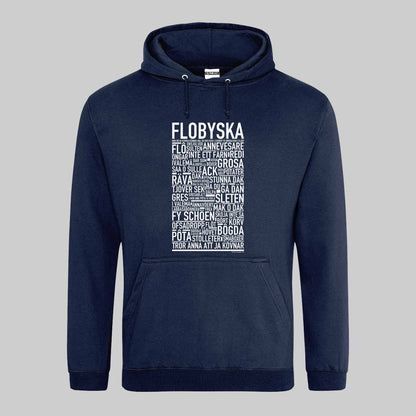 Flobyska Dialekt Text Hoodie
