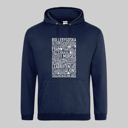 Bollebygdska Dialekt Text Hoodie
