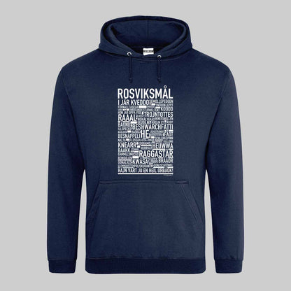 Rosviksmål Dialekt Text Hoodie