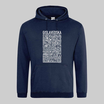 Gislavedska Dialekt Text Hoodie