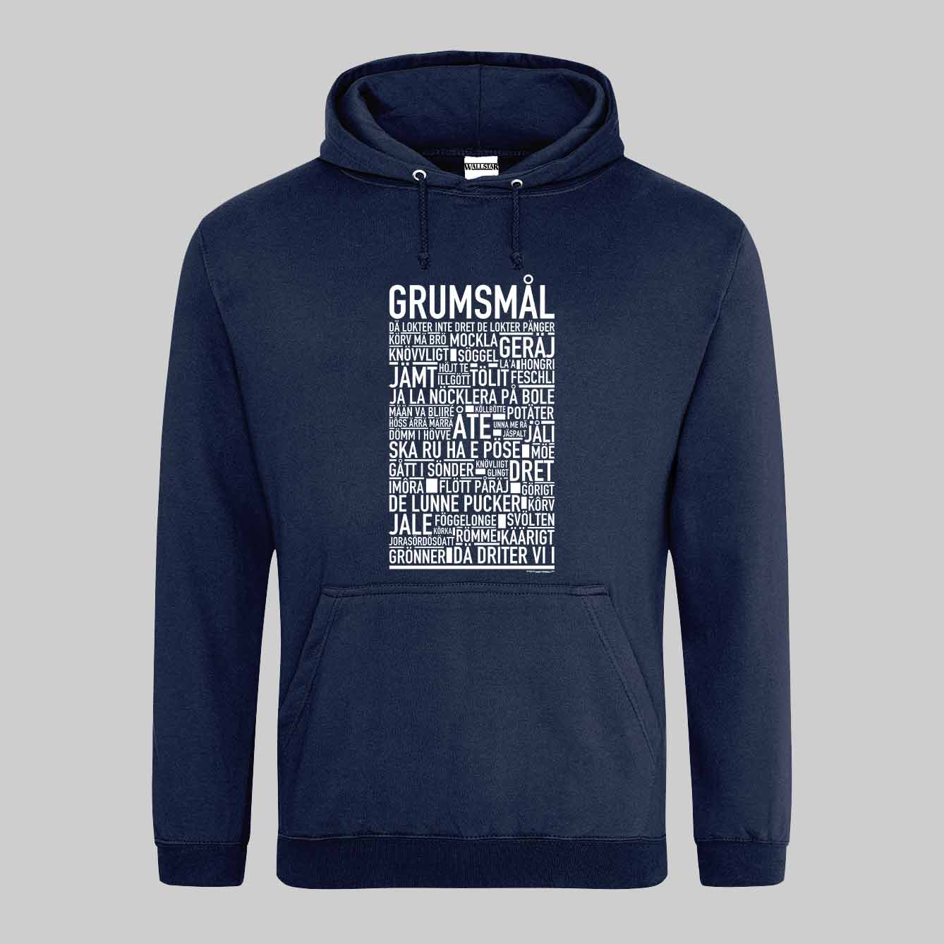 Grumsmål Dialekt Text Hoodie