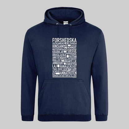 Forshedska Dialekt Text Hoodie