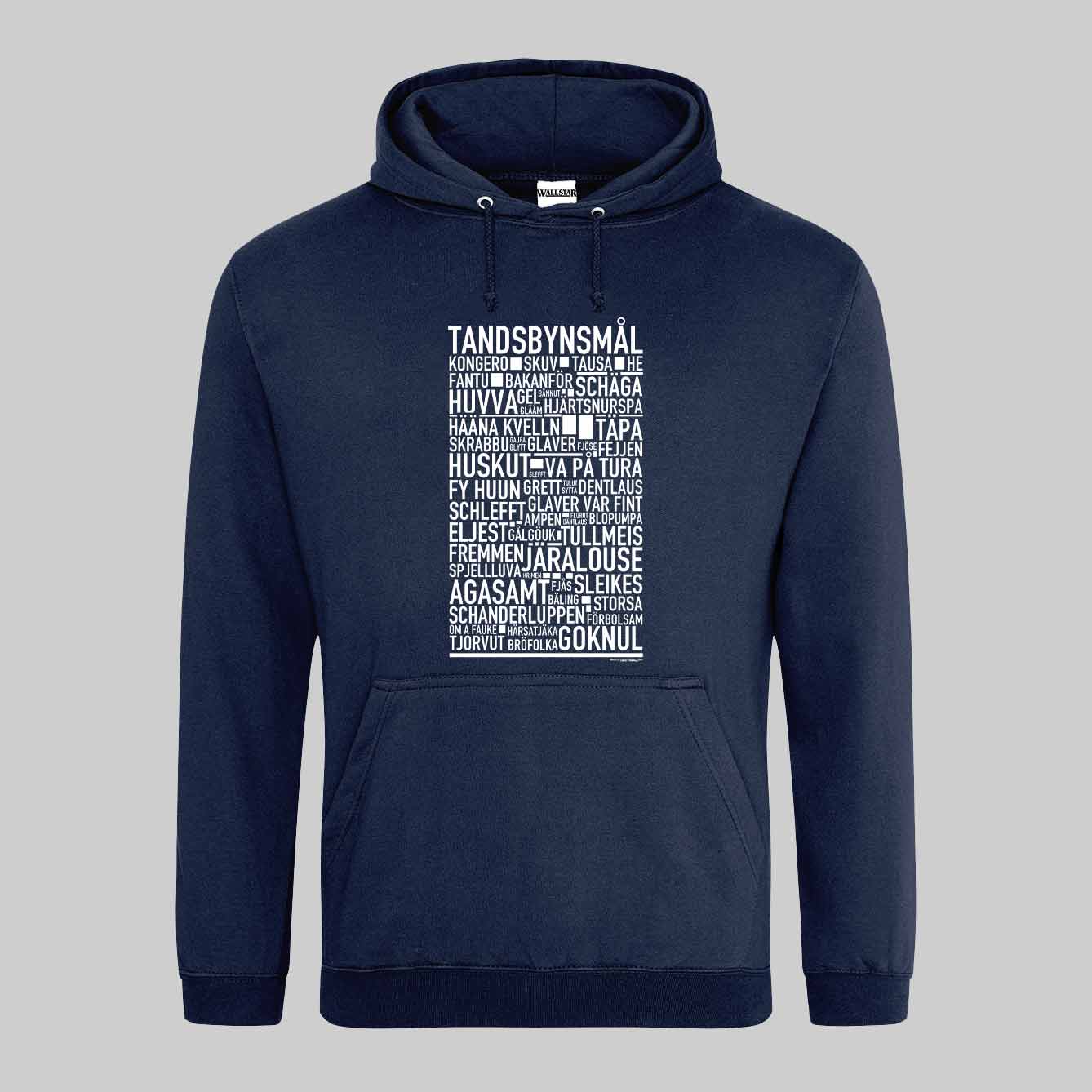 Tandsbynsmål Dialekt Text Hoodie