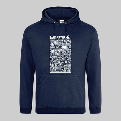 Tandsbynsmål Dialekt Text Hoodie
