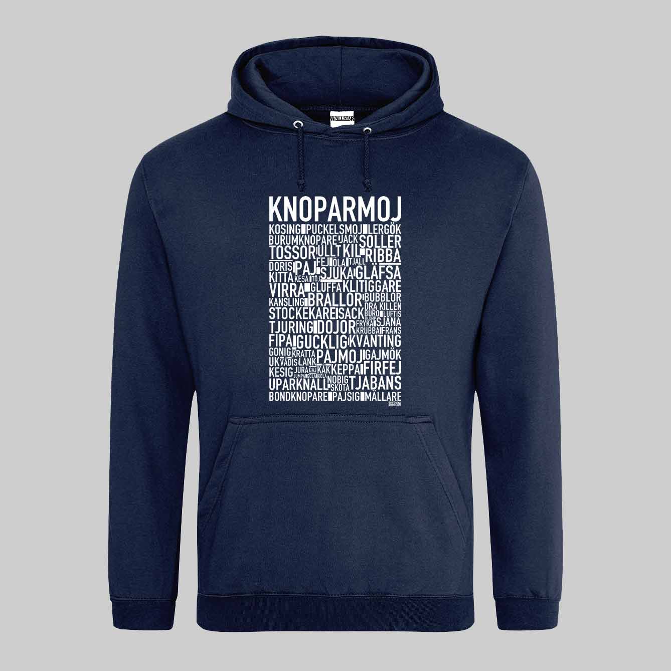 Knoparmoj Dialekt Text Hoodie