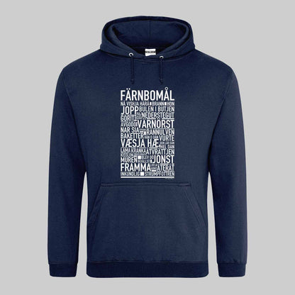 Färnbomål Dialekt Text Hoodie