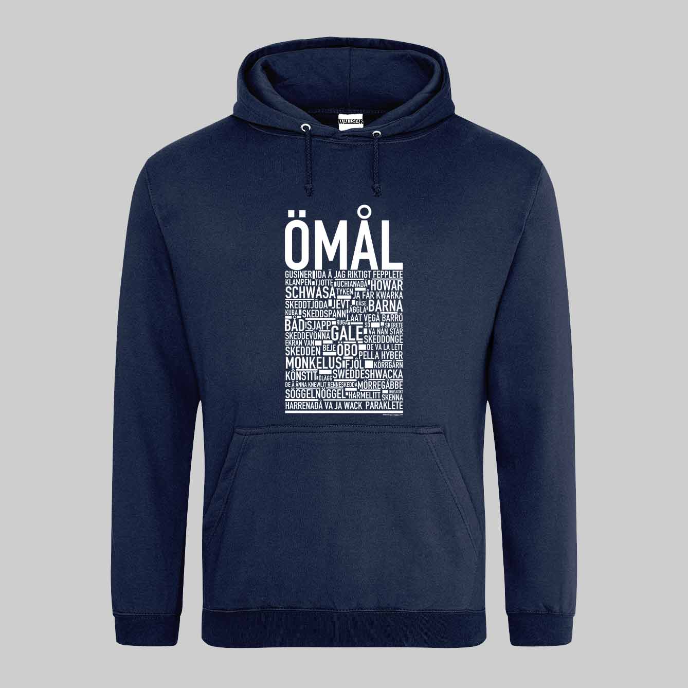 Ömål Dialekt Text Hoodie