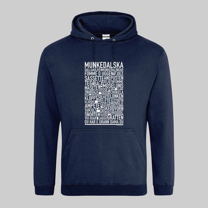Munkedalska Dialekt Text Hoodie