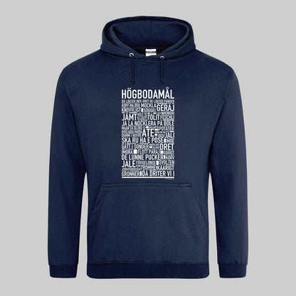Högbodamål Dialekt Text Hoodie