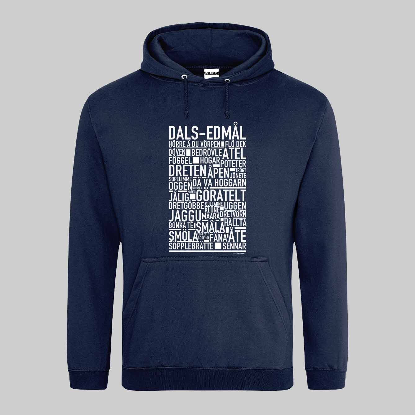 Dals-Edmål Dialekt Text Hoodie